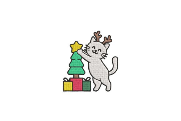 Review: Christmas Cat Tree Embroidery for Craft Fairs