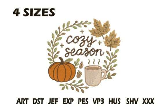 Review: Cozy Season Fall Wreath Embroidery
