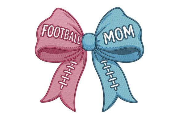 Review: Football Mom Bow Embroidery Design