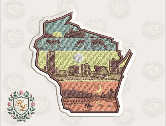 Review: Layers of Wisconsin Embroidery Files