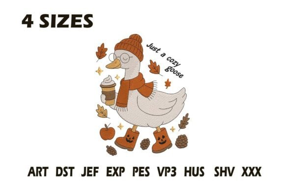 Reviewing Just a Cozy Goose Embroidery for Craft Fairs