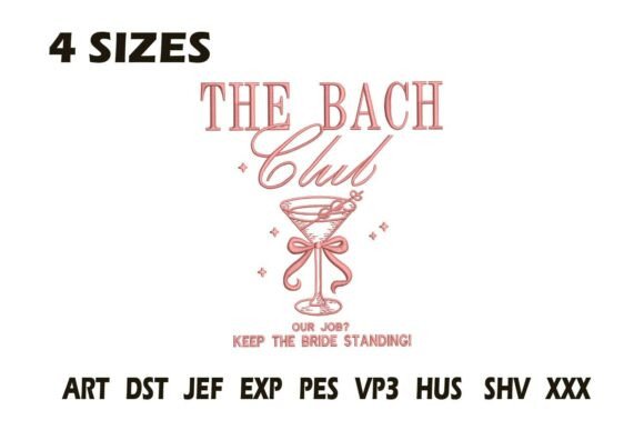 Reviewing The Bach Club Embroidery Design
