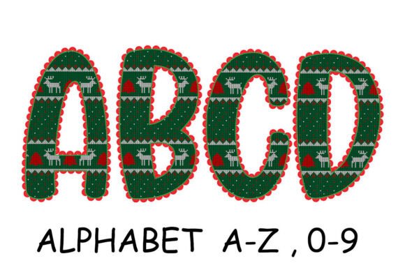 Reviewing the Christmas Embroidery Alphabet PNG Set