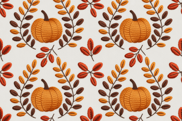 Reviewing the Fall and Pumpkin Embroidery Pattern