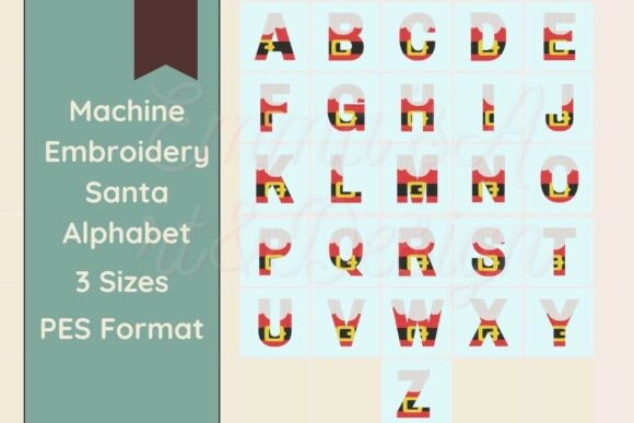 Reviewing the Santa Machine Embroidery Alphabet for Holiday Sales