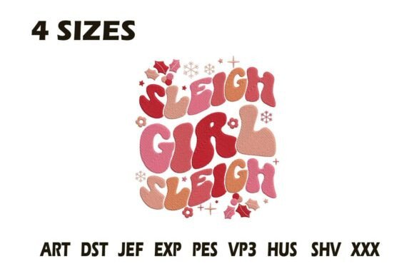 Sleigh Girl Sleigh Embroidery Design Review
